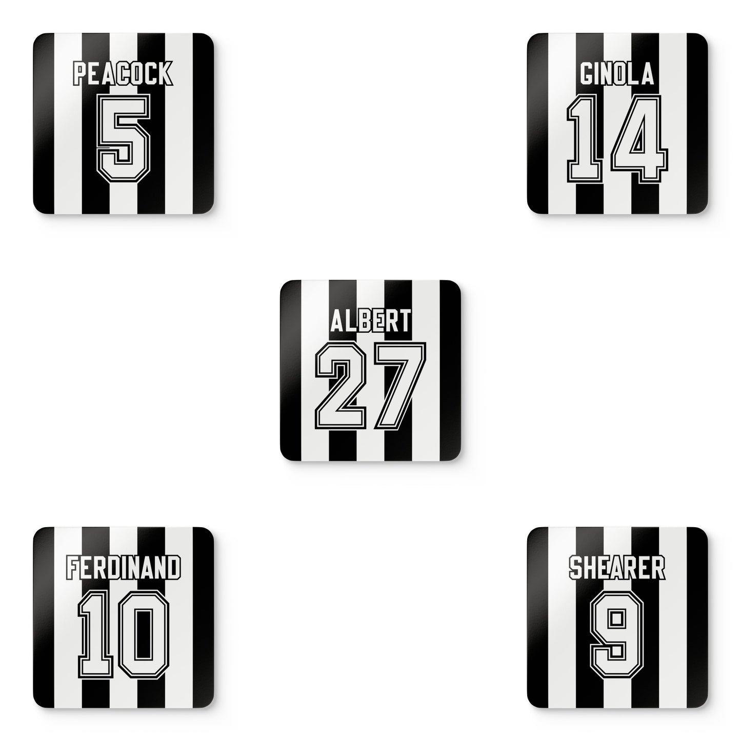 Howay 5-0 Coasters (5 pack)
